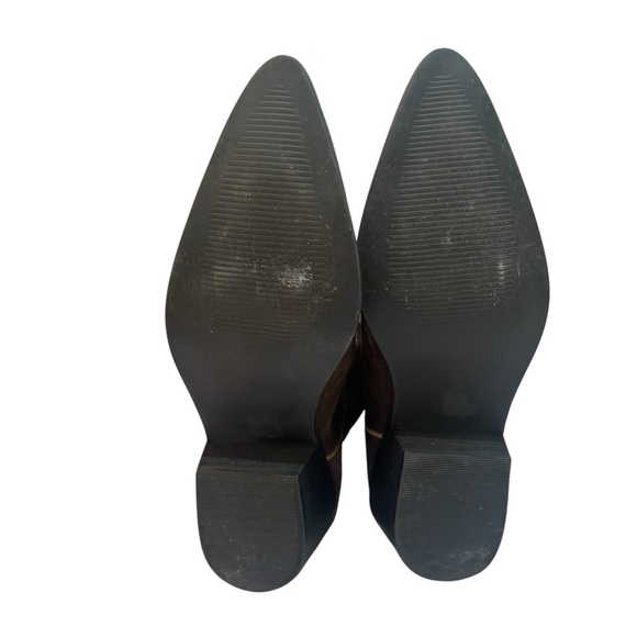 URBAN OUTFITTERS UO Leena Cowboy Boot Chocolate SIZE US 7/EURO 38 - Picture 10 of 10